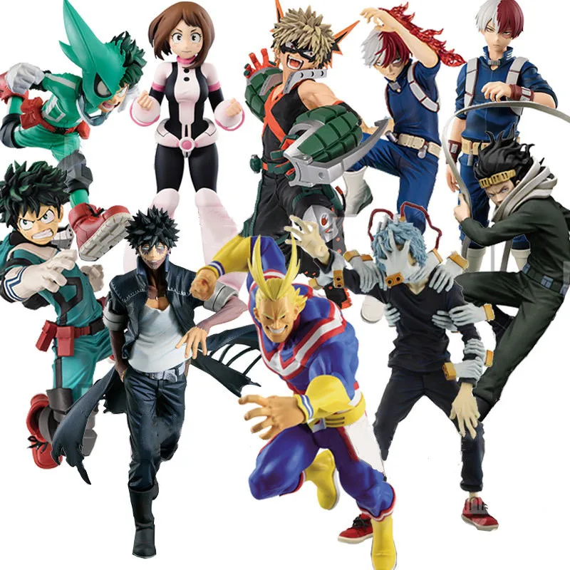 19 стилей My Hero Академия deku фигурка Аниме boku без hero химико Тога Академии Тодороки