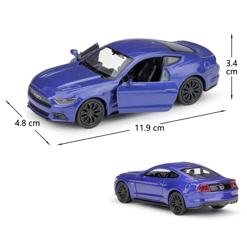Welly 1:36 литая спортивная машина Mustang GT модель автомобиля из металлического сплава |