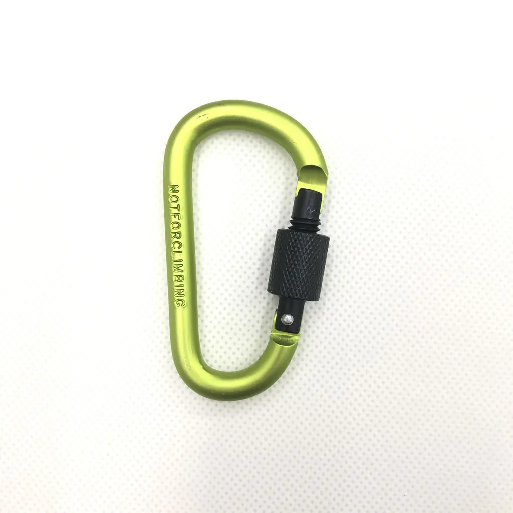 

4Pcs Carabiner Travel Kit Camping Equipment Alloy Aluminum Survival Gear Camp Mountaineering Hook Outdoor Carabiner