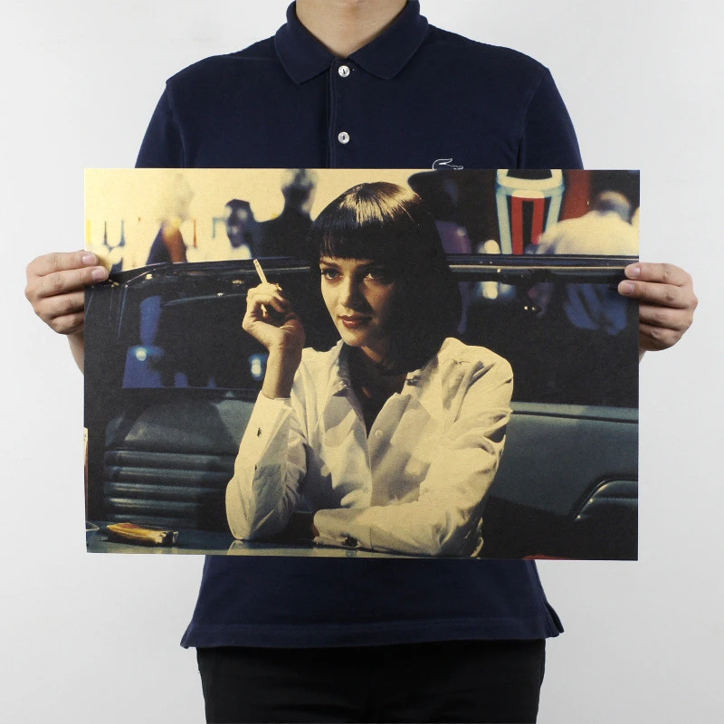 Классический постер из фильма Криминальное чтиво