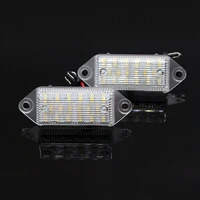 hausnn led license plate lamp for mitsubishi lancer 2003 2017 with built in canbus high quality error free