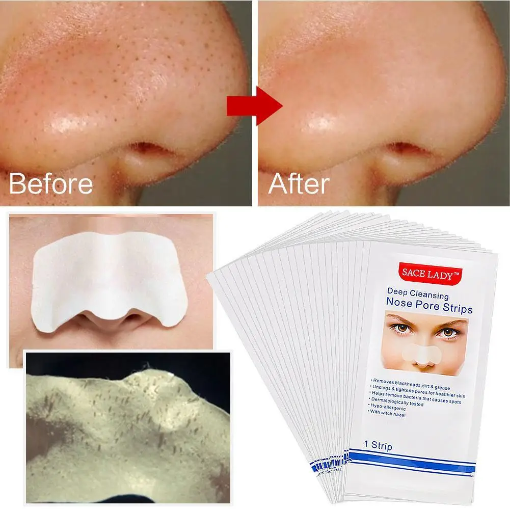 

1 Pcs Deep Cleansing Blackhead Remover Nasal Spot Facial Sticker For Acne Dot Head Mask Deep Cleansing Nose Strips Nose Paste