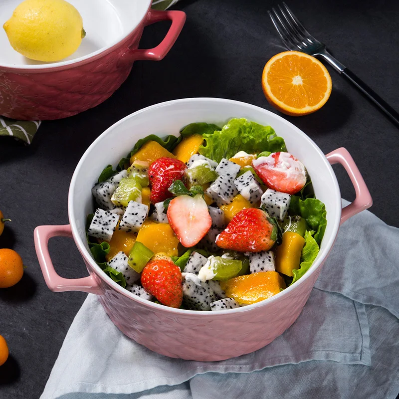 1700 мл большой супа чашки для с лапшой чаша Керамика салатник корейский тарелка