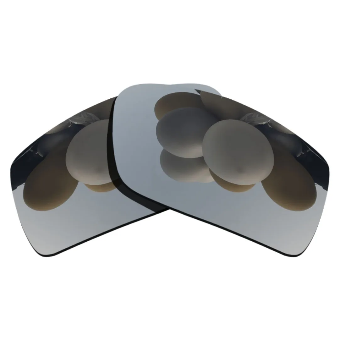 Серебристые зеркальные и оранжевые красные поляризованные Сменные линзы для