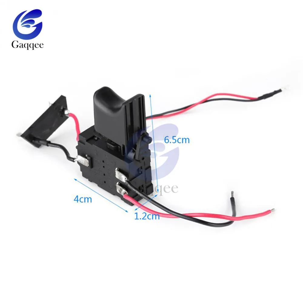 DC 7 2 в-24 в 16A электрический сверлильный контроллер переключатель литиевая батарея