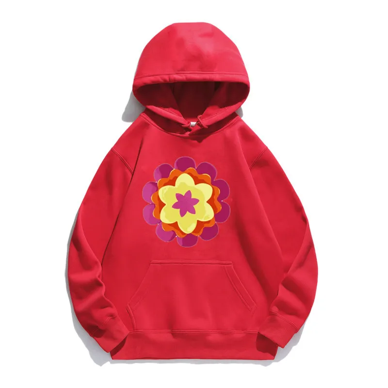 

Women Hoodie Sunflower Printed Hoodies Women Fleece Long Sleeve Loose Sweatshirt with Hat Girls Pullovers Winter