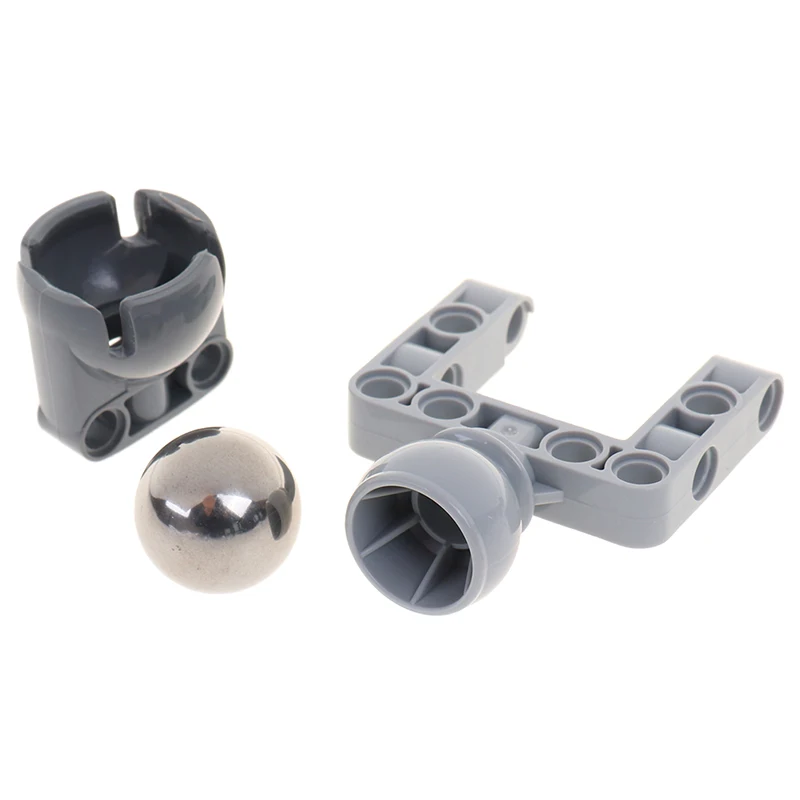 

1Pcs PART 92910 Technic Steering Ball Joint Large Open with C-Shape Pivot Frame 99948 Technic Steel Ball 18 mm 99948+92911 Parts