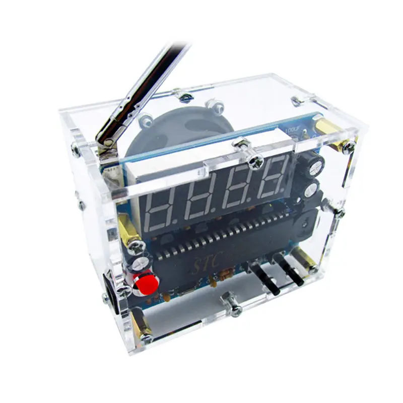 Tea5767 мини стерео Fm радио модуль с телескопической антенной и рожком 87 108 МГц