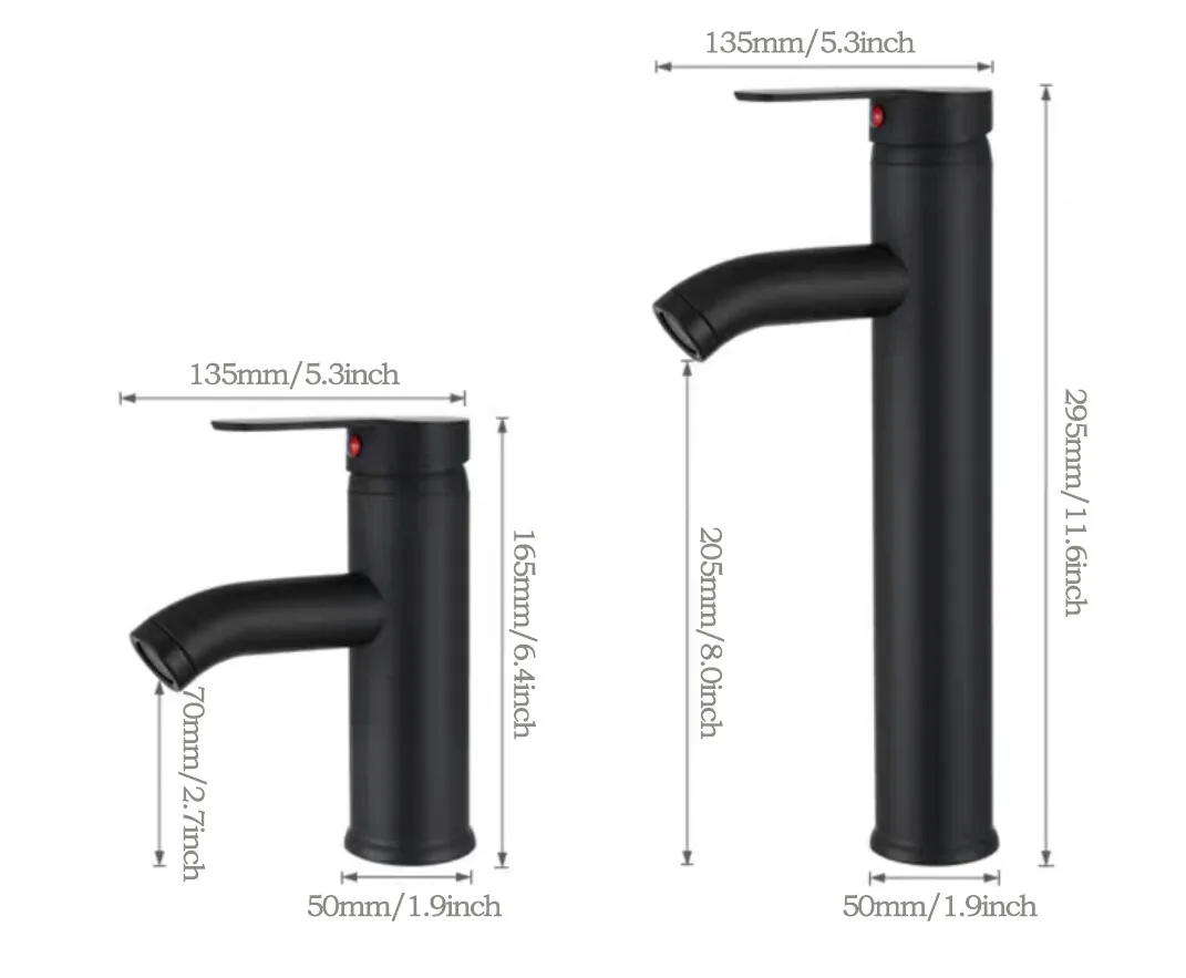 Водопроводный кран аксессуары для кухни и ванной комнаты матовый черный медный с