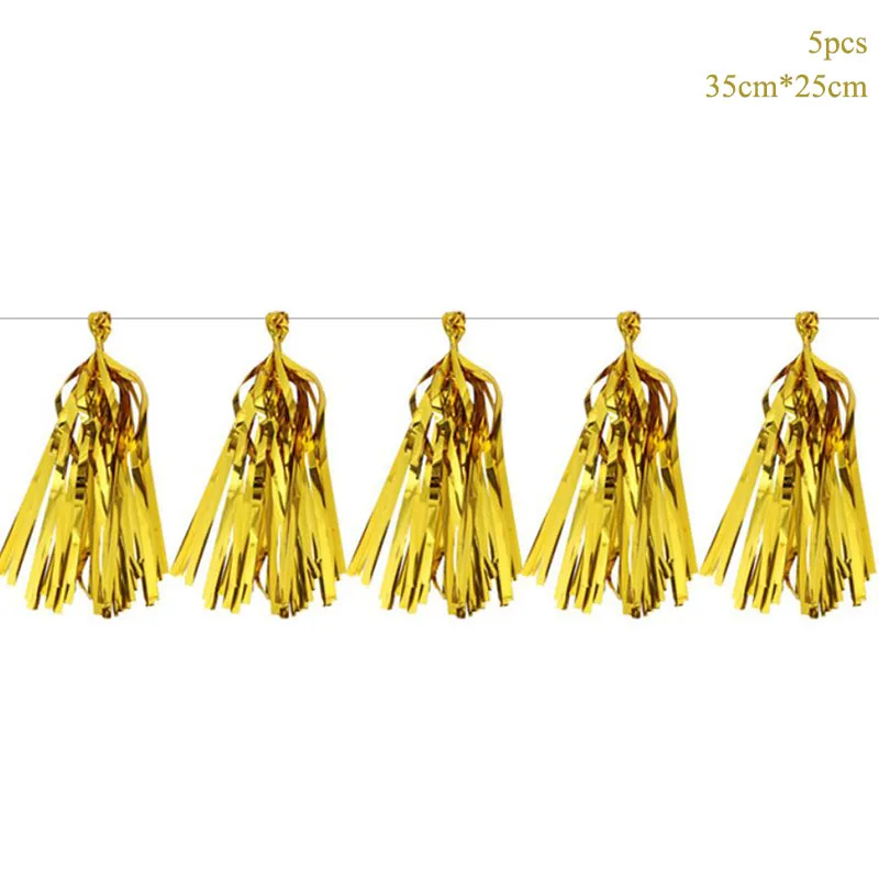 Gold Tassel Taoup черная Золотая 21-я одноразовая посуда, тарелки для полотенец, чашки для стола, одноразовая посуда для вечеринок 21, принадлежности для дня рождения - Цвет: Gold Tassel