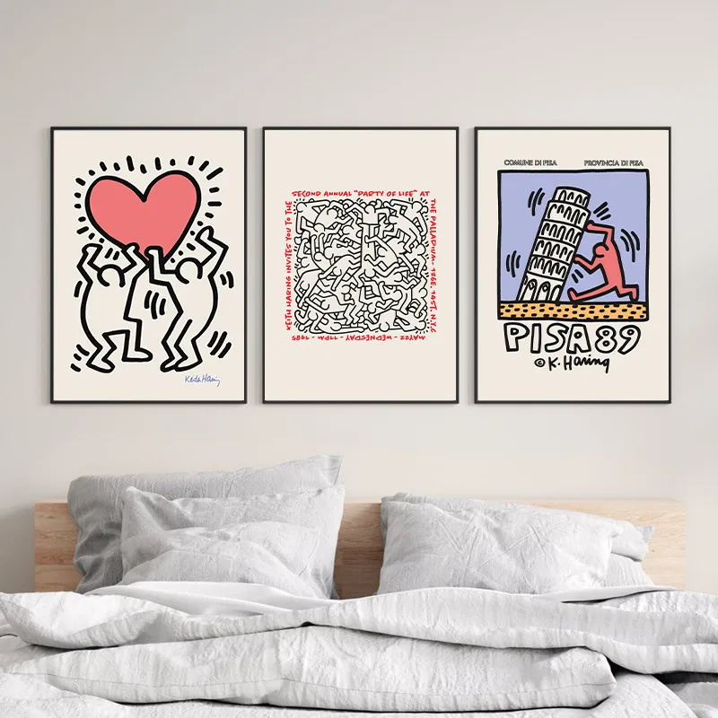 Кит художественная выставка плакатов Пизанская башня сердце абстрактными