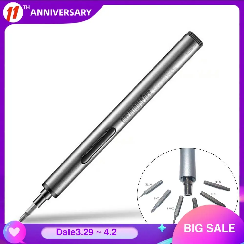 

Electric Screw Driver Replaceable Battery Portable Mobile Phone Repair tools No need to charge Screwdriver set