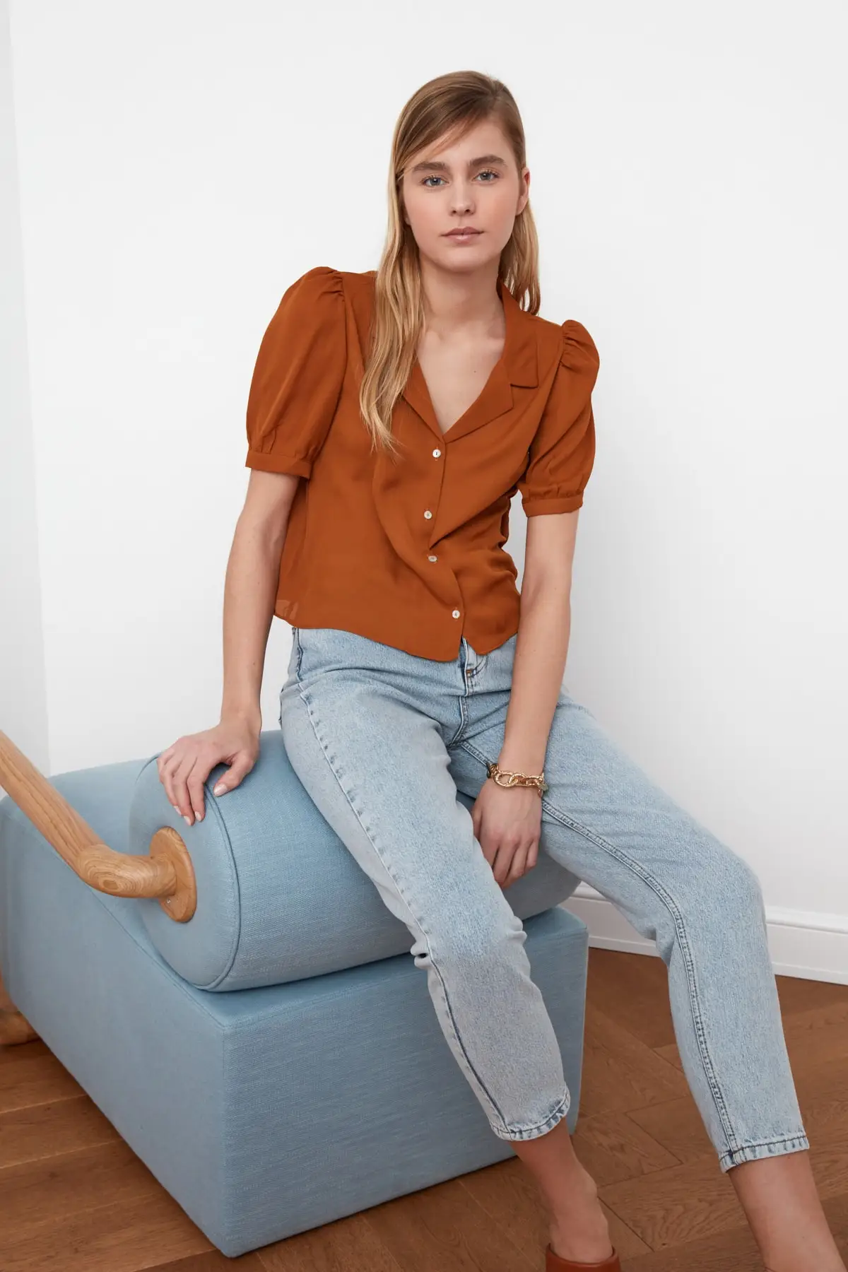 

Trendyol Button Detail Shirt TWOSS20GO0330