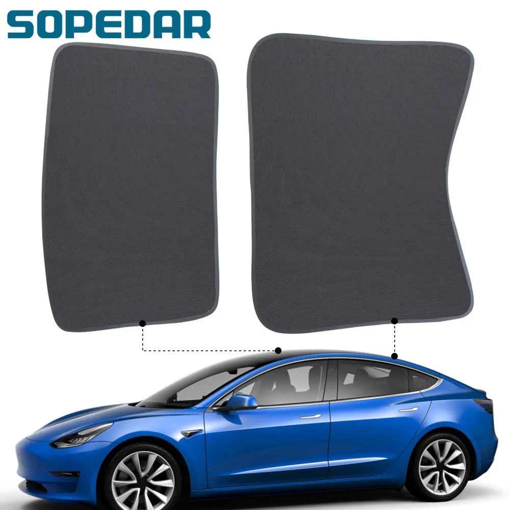 Солнцезащитный козырек на крышу автомобиля для Tesla Model 3 оригинальный