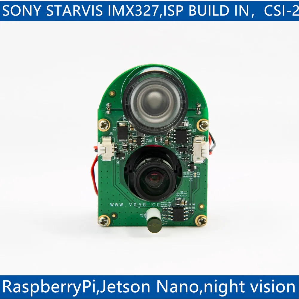 VEYE MIPI 327E инфракрасное ночное видение для Raspberry Pi 4/3B +/3 и Jetson Nano Ксавье NX IMX327 CSI 2 МП ISP