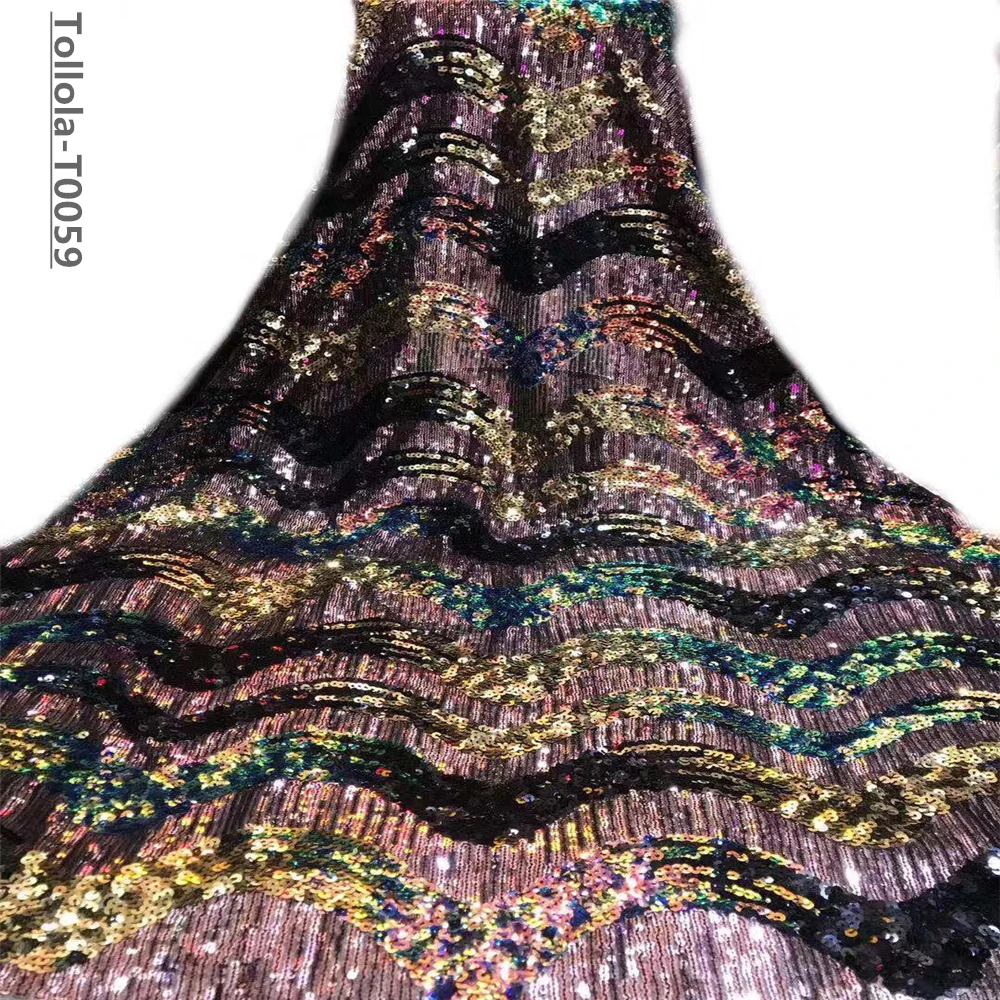 Африканская кружевная ткань с 3D блестками 2019 высококачественное кружево