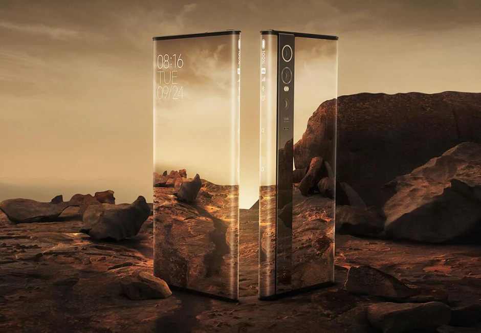 Смартфон Xiaomi MIX Alpha 12GB 512GB Snapdragon 855 Plus 7,9" OLED 5G объемный экран супер флагманская Тройная камера 4050mAh