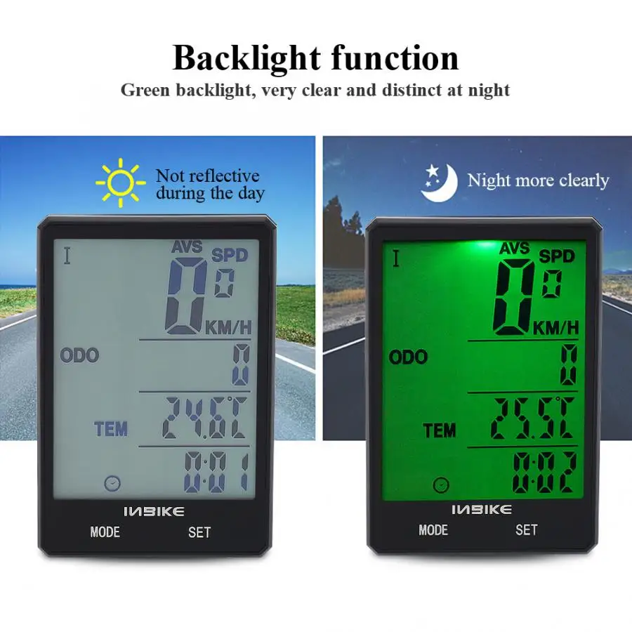 Велосипедный одометр компьютер 2 8 дюймов светодиодный Интеллектуальный