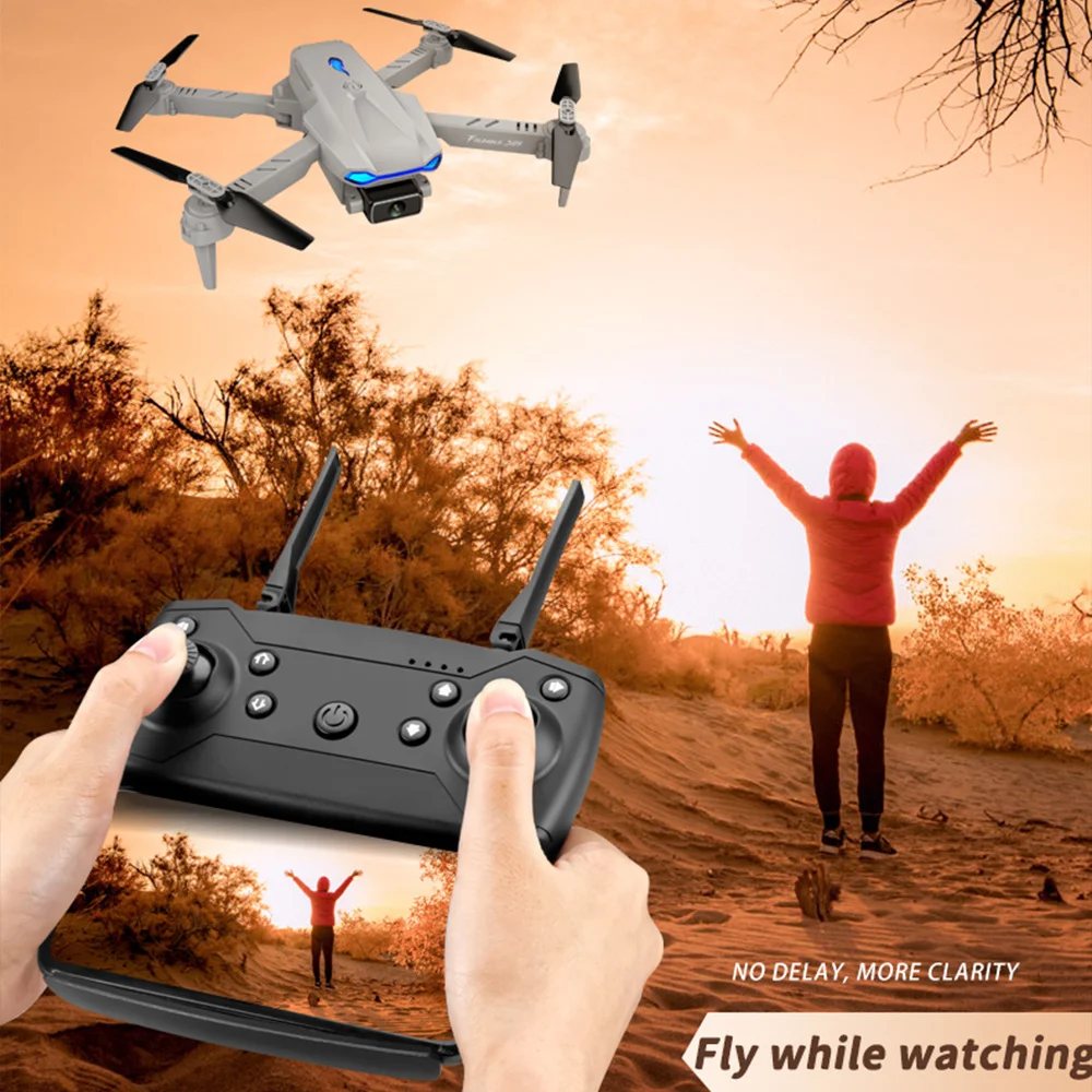 s89 дрон с разрешением 4k wi fi fpv hd двойн