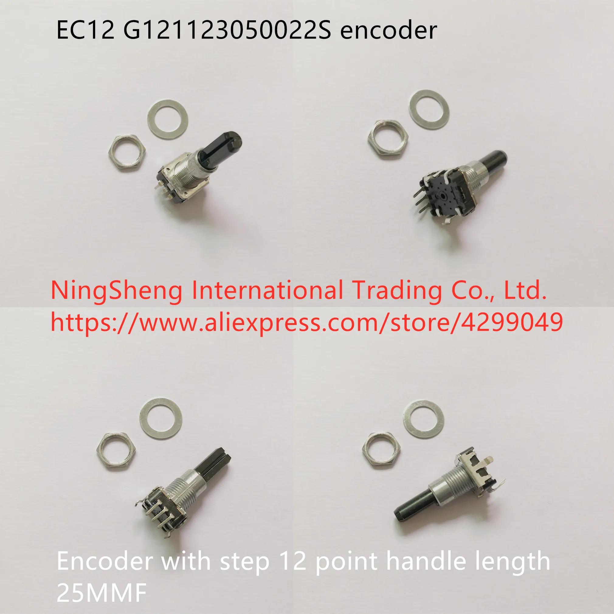 Оригинальный новый 100% EC12 G121123050022S энкодер с шаговым 12 точным длиной ручки 25MMF
