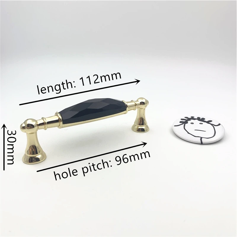 

Хрустальные ручки для шкафов LCH 96 мм