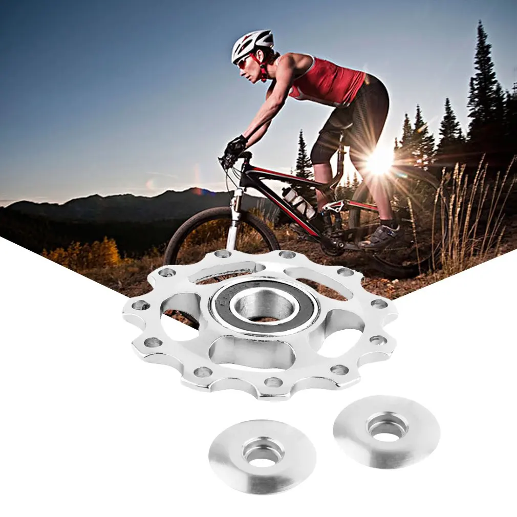 Алюминиевый сплав MTB велосипедный задний переключатель колесо жокейное дорожный