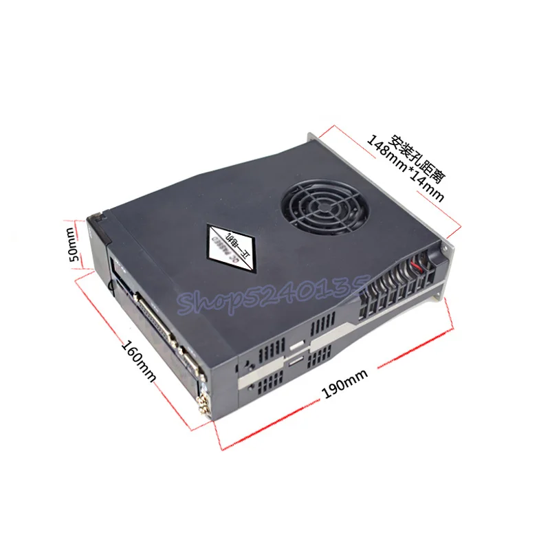 750W 90ST-M02430 Servo Motor Drive Kits NEMA32 220V 2.4Nm 3000r/min Modbus RS485/RS232 Replace Panasonic Fuji Delta for CNC - купить по