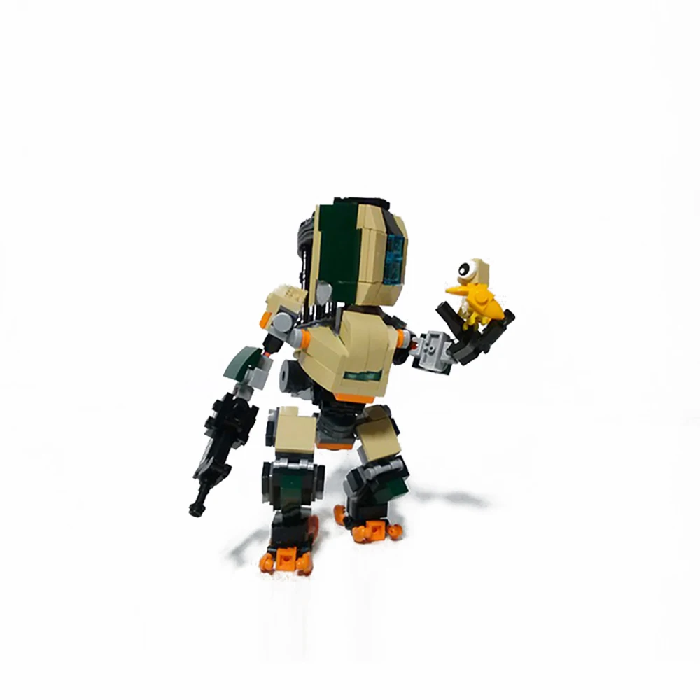 

MOC Bastion SD Robot Doll Ideas Creative Building Blocks Games Series DIY Model Toys for Children Gift