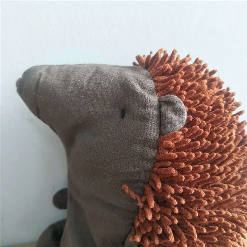 Ins новые скандинавские лесные животные еж плюшевые игрушки милая мягкая кукла