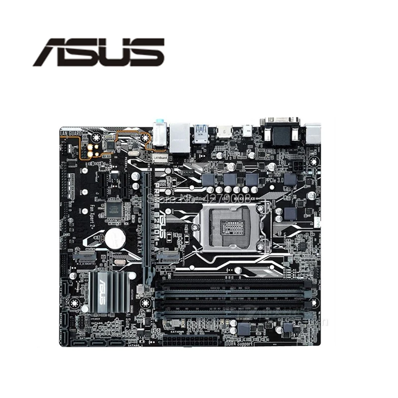 Для Asus PRIME B250M A для настольных ПК Разъем LGA 1151 DDR4 B250 SATA3 USB3.0 материнская