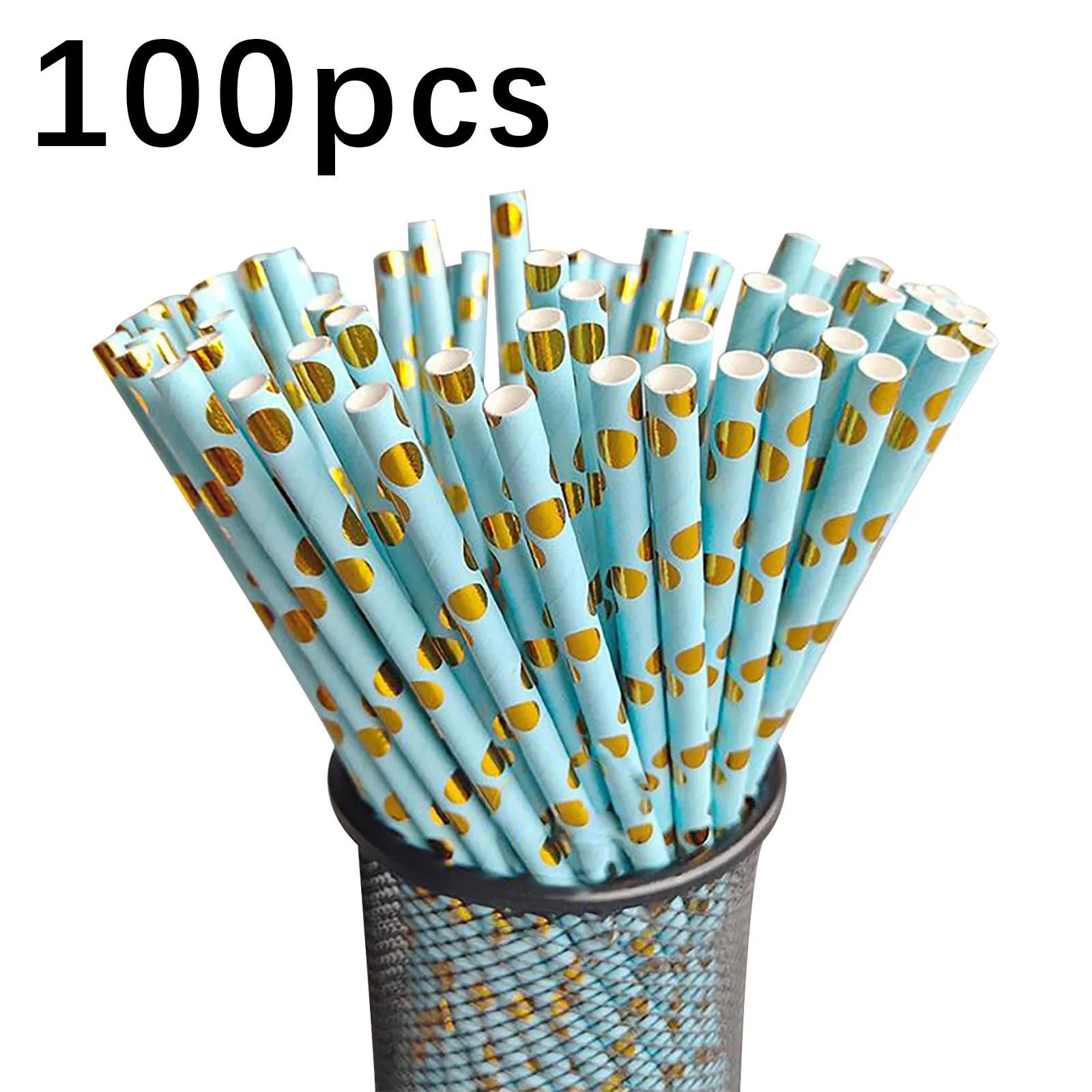 

100Pcs 20cm Colorful Disposable Paper Curved Drinking Straws Degradable Coated Paper Straw Party Bar Drink Accessories 2021