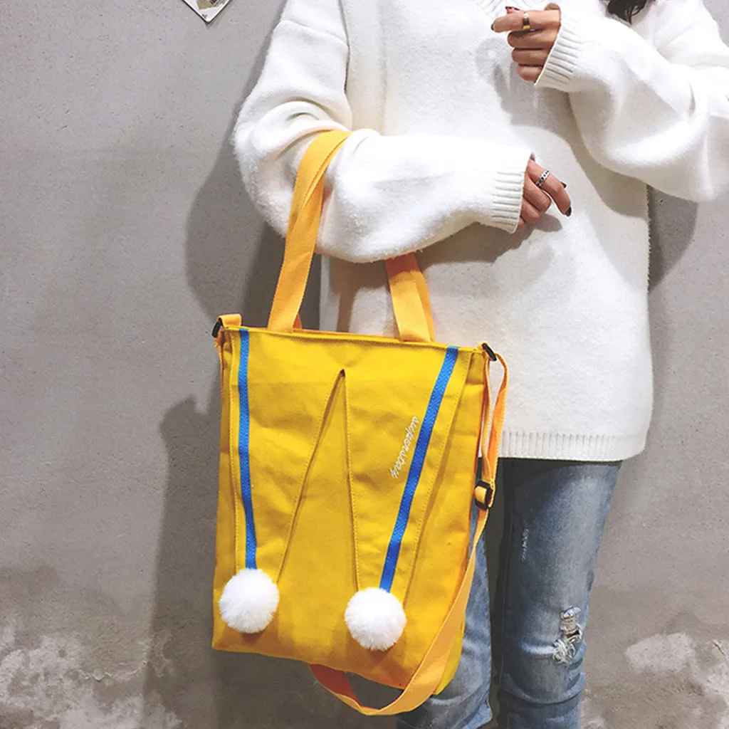 Hairball милые сумки на плечо Женская мода холст монета плюшевая сумка через