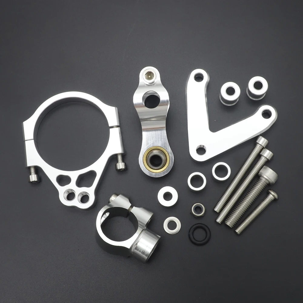 

Для Ducati 848 EVO 2008-2012 мотоциклетный рулевой демпфер с ЧПУ, стабилизирующий кронштейн, монтажный комплект, поддержка 1098 2007-2009 1198 2009-2011