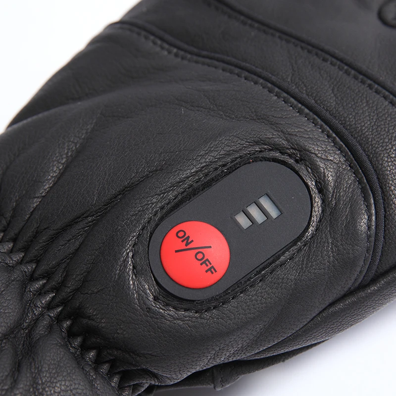 Спасательные зимние спортивные перчатки из натуральной овечьей кожи с