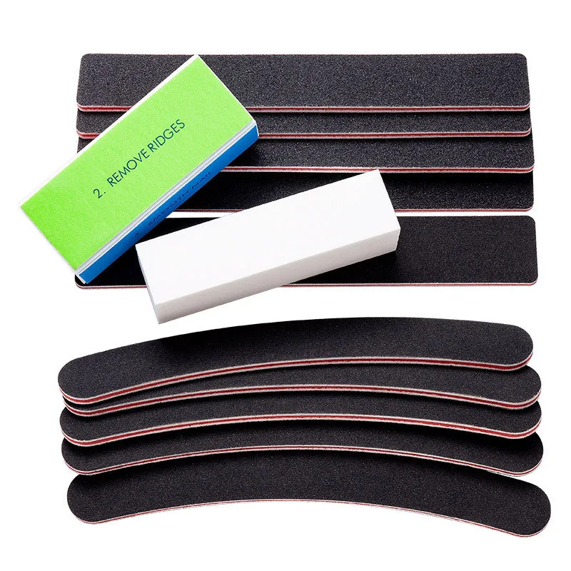 Профессиональная пилка для ногтей инструменты маникюра шлифовальный лак буфер