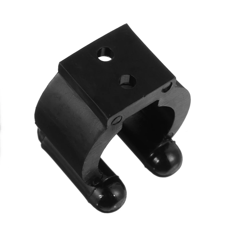 Mayitr 10 шт. черные зажимы для хранения удочек держатели прочные обработанные