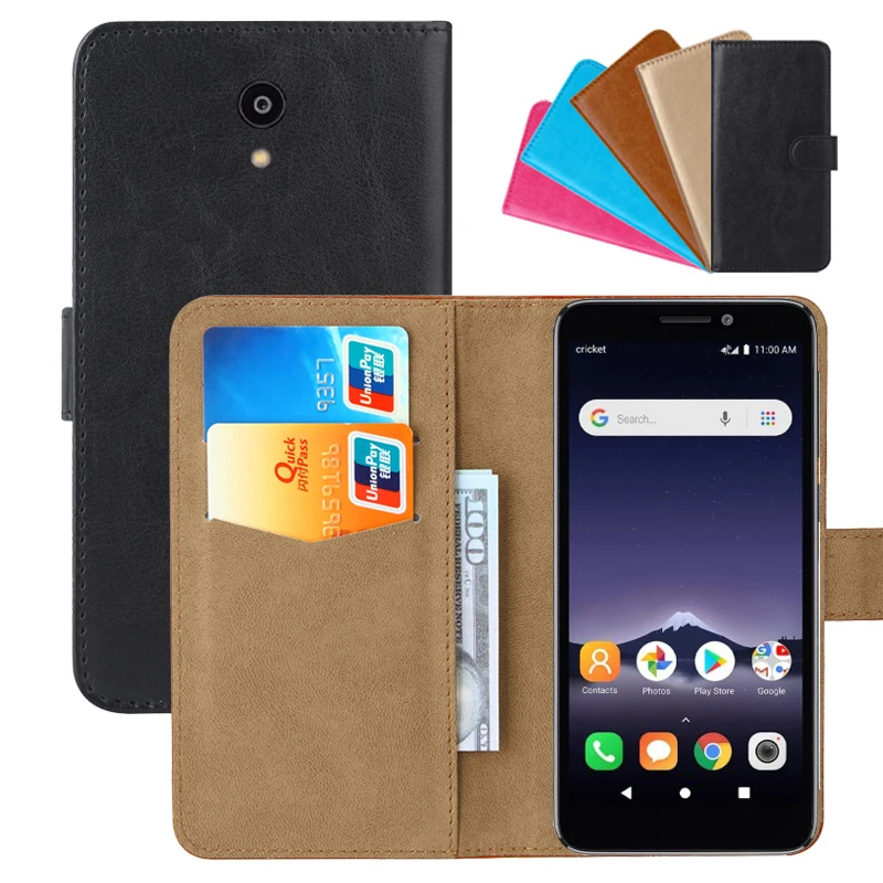 

Luxury Wallet Case For Alcatel Insight PU Leather Retro Flip Cover Magnetic Fashion Cases Strap