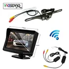 Магазин YeHeng, 4,3-дюймовый автомобильный Видео парковочный монитор заднего вида + Беспроводная Автомобильная камера заднего вида CCD, система ночного видения