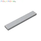 Строительные блоки Technicalalal Сделай своими руками, пластиковые тарелки 1x6 светильник панели кирпичная 10 шт Мпц развивающие обучающие игрушки для детей 6636