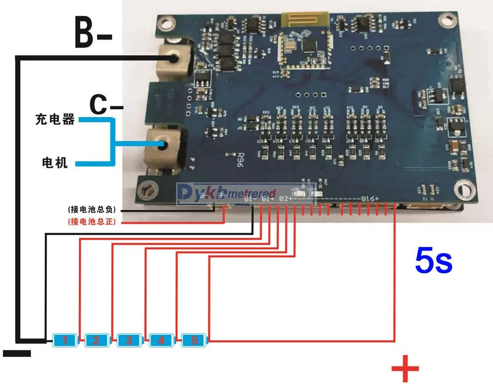 Смарт Bluetooth 5 S-16 S 40A 80A 100A 150A литий-ионный Lifepo4 LTO литиевая батарея Защитная плата BMS баланс приложение 7S 8S 10S 12S 13S