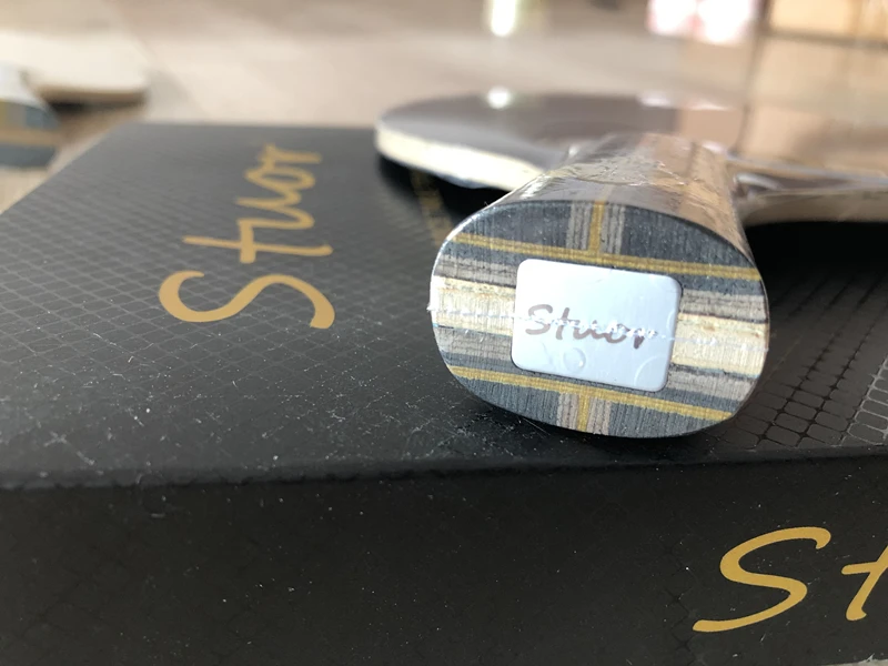 Stuor 19 новые черные золотые провинции(Ebony Innerforce ALC, OFF+) лезвие для настольного тенниса ракетка для Пинг-Понга Летучая Мышь