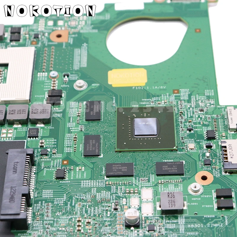 NOKOTION CN-0J2WW8 0J2WW8 основная плата для Dell inspiron N5110 материнская плата для ноутбука HM67 DDR3 GT525M 1 Гб