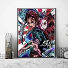 Плакаты и принты на холсте с изображением рассеянных демонов, HD Аниме, Настенная картина для детей, гостиной, спальни, домашний интерьер