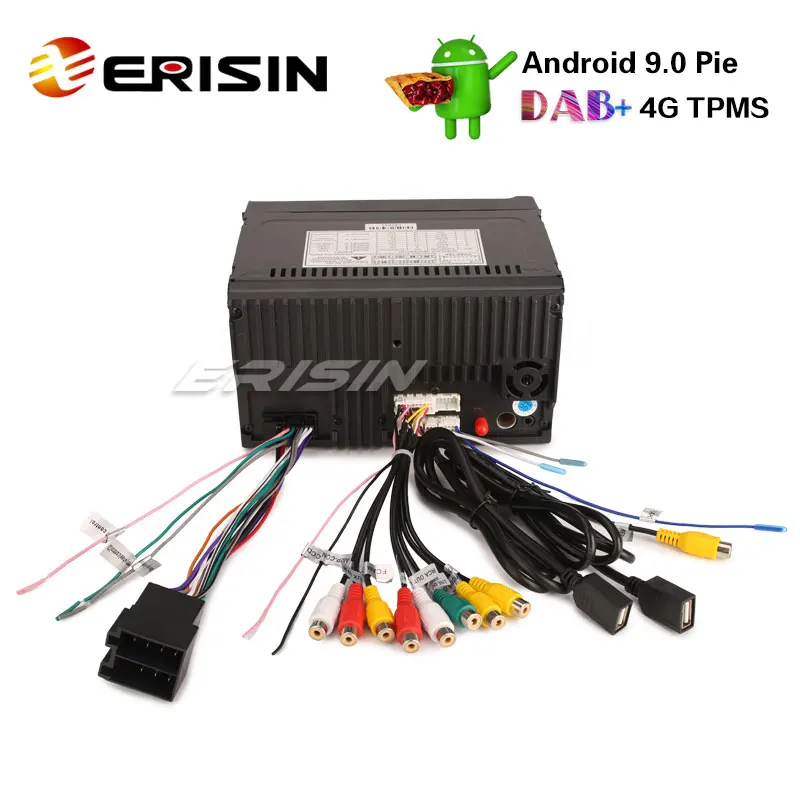 Erisin ES2641U 7 "Авторадио Android 9 0 DAB + SWC Bluetooth WiFi DVB T2 OBD RDS Navi 4G|Автомагнитолы| |