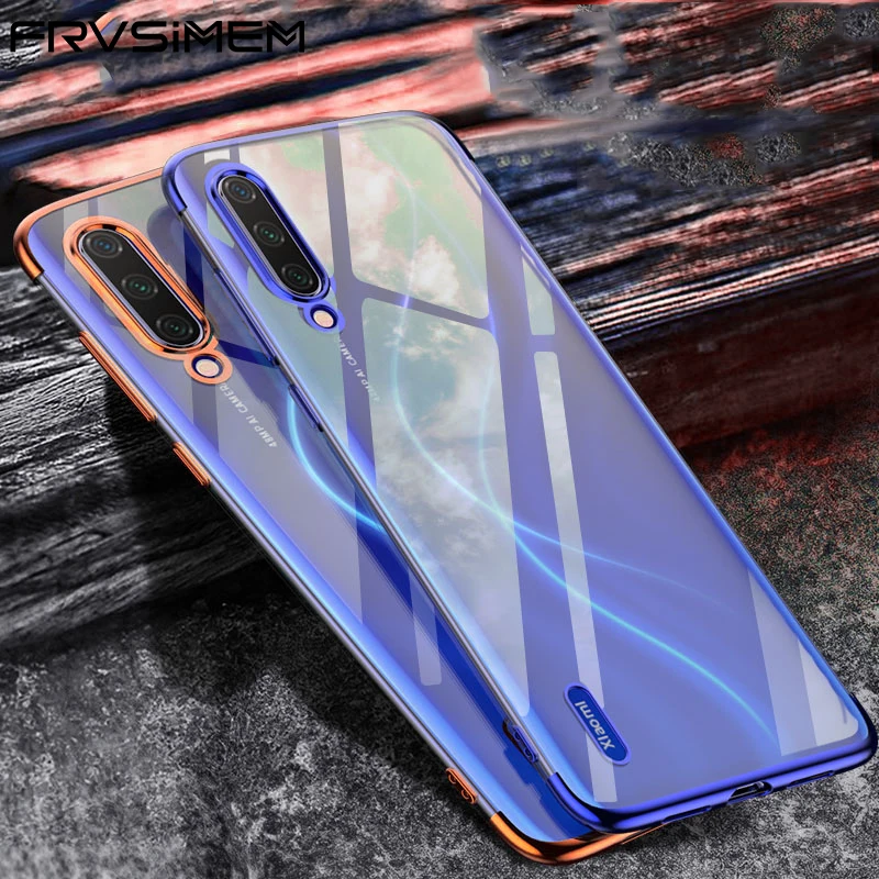 Чехол для XiaoMi Mi 9 Lite 9T Pro 10 A1 A2 A3 Прозрачный бампер RedMi Note 8T 8 8A 9S 7 7A K20 POCO X3 NFC
