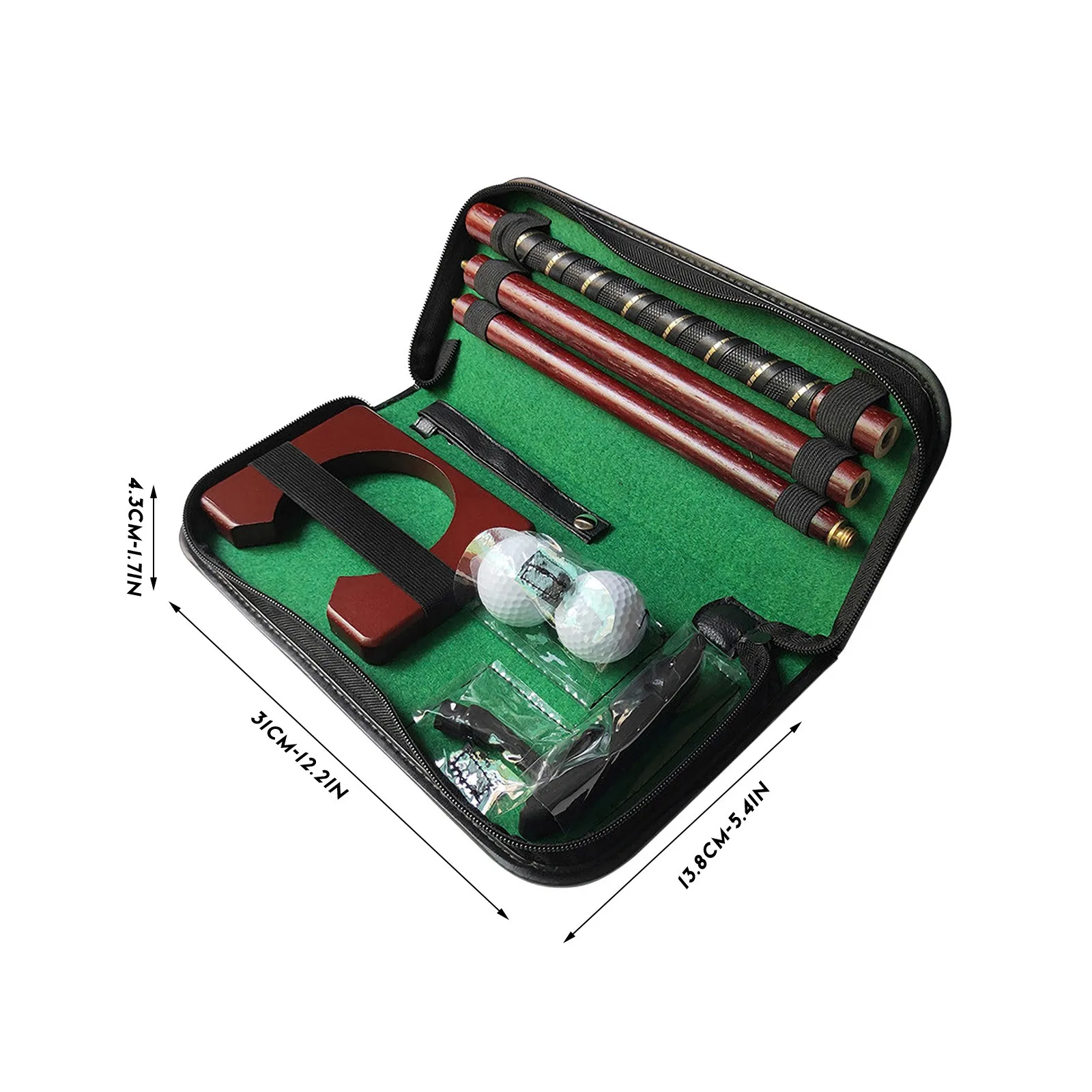 

Golf Putter Set With Detachable Putter Ball Office Home Indoor Combination Practice Tool Golf Set Best Gift For Men 2021 New