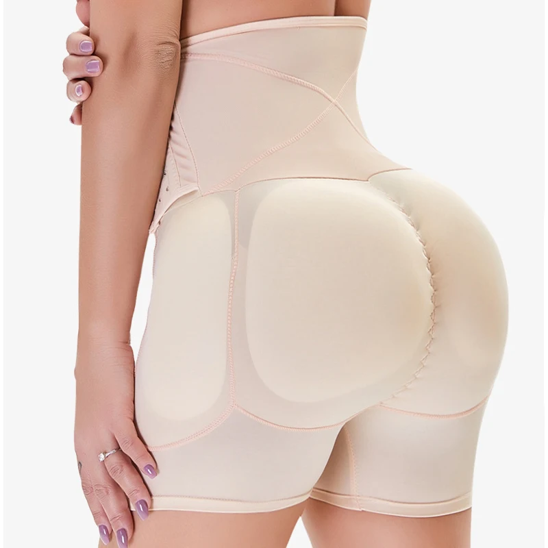 

S-6XL Slim Tummy Control Panties Padded Butt Lifter Hip Enhancer Sexy Push Up Big Ass Fake Buttock Underwear Body Shapers New