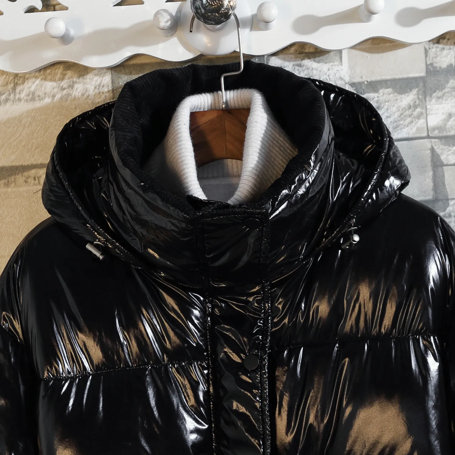 

2021 Winter Men Jacket Thick Warm Parka Jackets Hip Hop Streetwear Men's Hooded Cotton Jacket Large Size Casual Parkas Coat