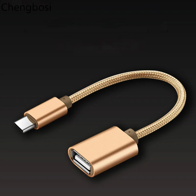 Бренд type C USB 3,1 штекер для OTG type-A Женский адаптер Шнур для Android LeTV huawei Oppo Vivo планшетный ПК samsung смартфон