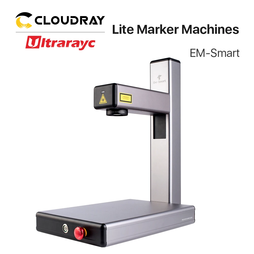 

Ultrarayc 2020 New Arrival 1064nm Fiber Laser Marking Machine EM-Smart 20W Raycus High-end DIY Gifts Free Shipping DHL FEDEX